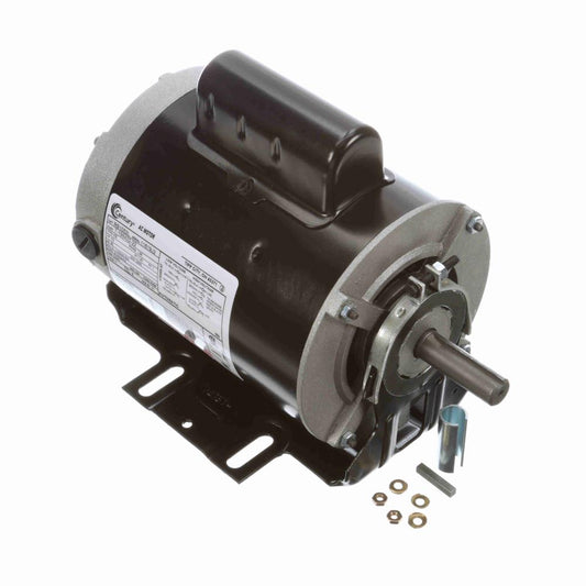 RB1052L Century Capacitor Start Resilient Base Motor (1/2 HP, 115/208-230 Volts, 56 Frame, 3450 RPM, ODP Enclosure)