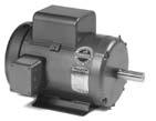 L3711T  Baldor Single Phase Motor, TEFC, 215T Frame (10 HP, 3600 RPM)