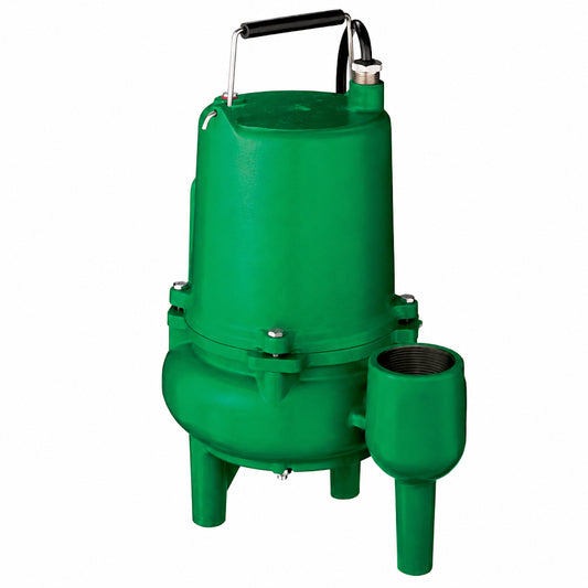 MSP50M1 20 Pentair Myers MSP50 Series Submersible Sewage Pump (28217D005, 1/2 HP, 1 Phase, 115 Voltage, 1750 RPM, 60 Hz, 20' Cord Length, 2" Discharge, 1-1/2" Max Solids, 150 Max GPM, Manual Switch) - KG Power Systems