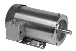 WDS12S2ACR U.S. Motors Stainless Steel Washdown Motor (1/2 HP, 56C Frame, 1800 RPM)