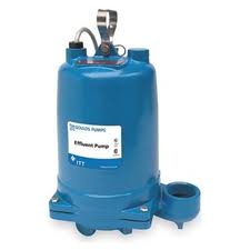 Goulds Pumps WE0318L Submersible Sump Pump (208 Volts, 1 Phase, 1750 RPM, 140 Max GPM, 1/3 HP)