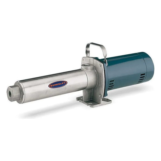 MGPS20E-MS1 Pentair Berkeley High Pressure Booster Pump (1 HP, 1 Phase, 230 Volt, TEFC Enclosure, 20 GPM, Stainless Steel, 1" Inlet, 1" Outlet)